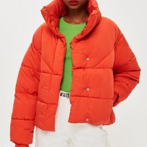 TOPSHOP | Wrap Puffer Coat